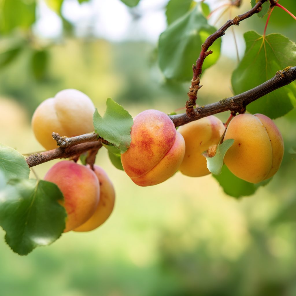 $A close photo of a Apricot