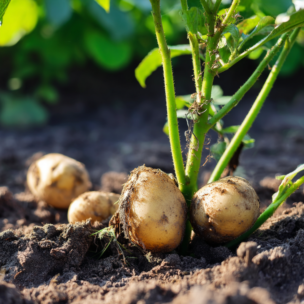 $Image rapprochée: Pomme de terre